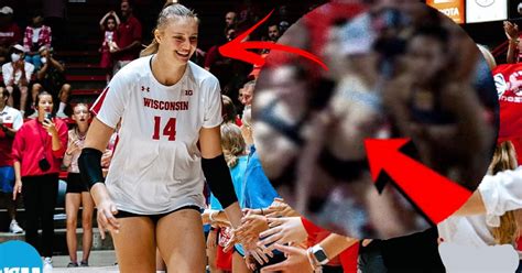 wisconsin volleyball team leaked images unedited video|Police investigate after private photos and video of University of ...